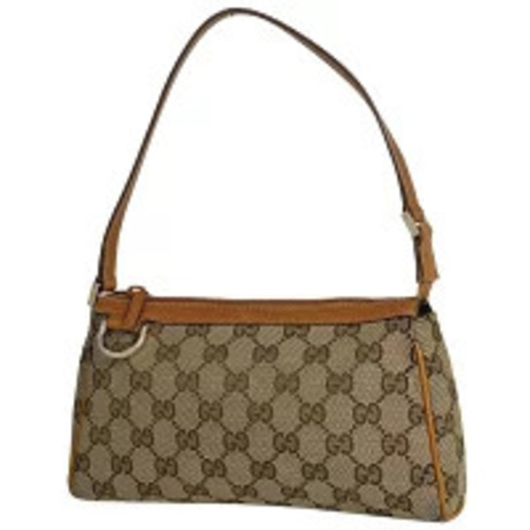 Gucci Handbags - Gucci GG handbag Aby shoulder bag accessory Clutch canvas brown
